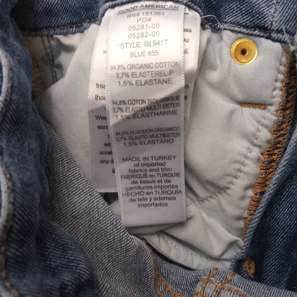 Good American Jeans Good Legs Blue 655 - Picture 10 of 10